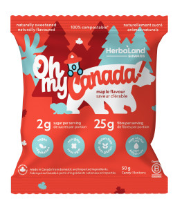 HERBALAND SNACK GUMMIES OH MY CANADA!- MAPLE   50g 12PC