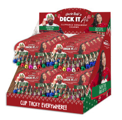 DECK IT ALL CLIPPABLE ORNAMENT CHARMS 24PC